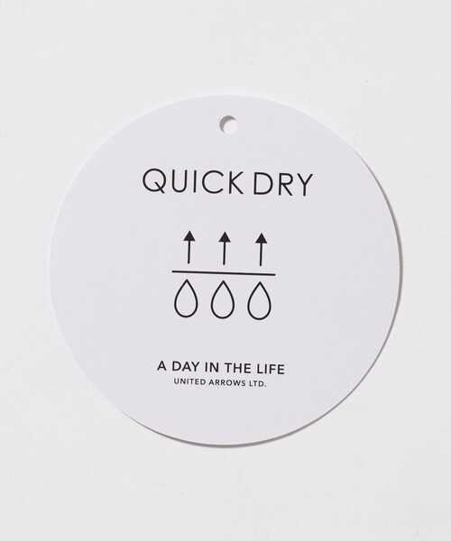 A DAY IN THE LIFE UNITED ARROWS(アデイインザライフユナイテッドアローズ)の「ハウンド トゥース ワッシャーカルゼ リラックス レギュラーカラーシャツ-吸水速乾-<A DAY IN THE LIFE>(シャツ/ブラウス・メンズ・ダークグレー/ネイビー/モカ・L/M/S)」の5枚目の写真