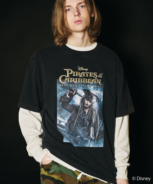 Subciety(サブサエティ)の「Jack Sparrow / tee(Tシャツ/カットソー・メンズ・ブラック・SMALL/MEDIUM/LARGE/X-LARGE)」の20枚目の写真