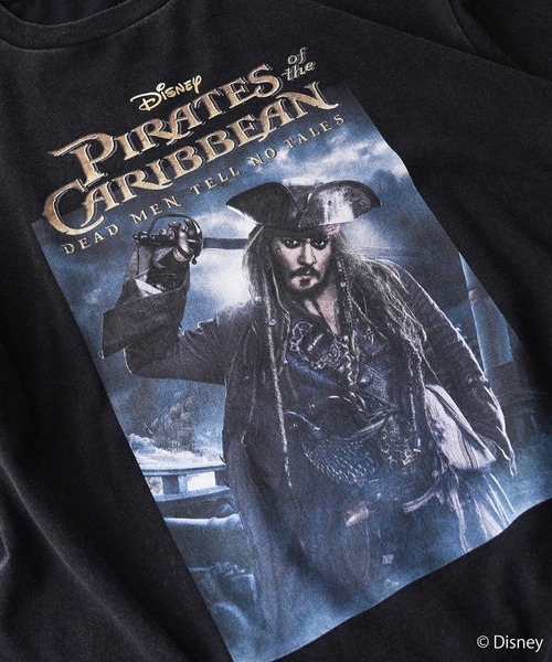 Subciety(サブサエティ)の「Jack Sparrow / tee(Tシャツ/カットソー・メンズ・ブラック・SMALL/MEDIUM/LARGE/X-LARGE)」の1枚目の写真