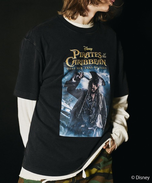 Subciety(サブサエティ)の「Jack Sparrow / tee(Tシャツ/カットソー・メンズ・ブラック・SMALL/MEDIUM/LARGE/X-LARGE)」の7枚目の写真