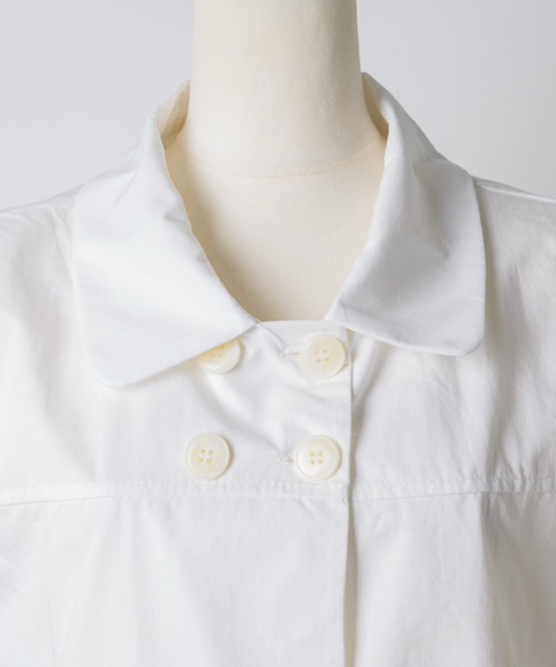 musubore(ムスボレ)の「【 select 】double button puff sleeve blouse / ダブルボタンブラウス(シャツ/ブラウス・レディース・ブラック/ホワイト・FREE)」の15枚目の写真
