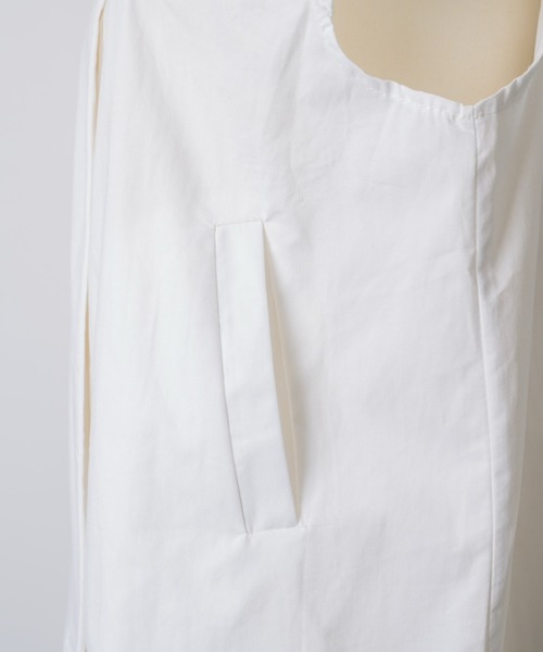 musubore(ムスボレ)の「【 select 】double button puff sleeve blouse / ダブルボタンブラウス(シャツ/ブラウス・レディース・ブラック/ホワイト・FREE)」の8枚目の写真