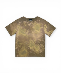 Addicted Splash Washed Tee (Avocado Lime Burst)