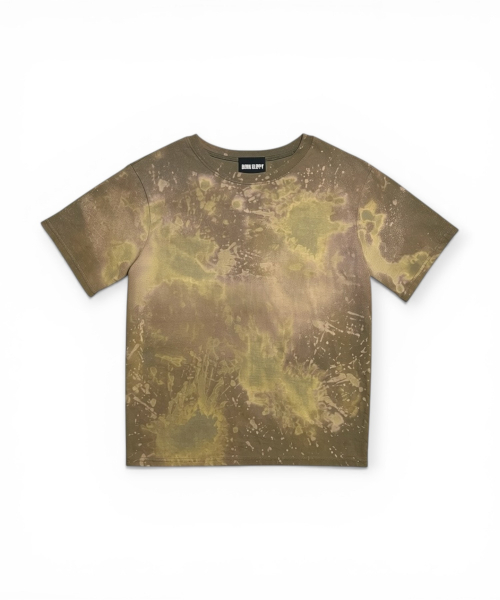 BORN SLIPPY(ボーンスリッピー)の「Addicted Splash Washed Tee (Avocado Lime Burst)(Tシャツ/カットソー・レディース・その他・FREE)」の1枚目の写真