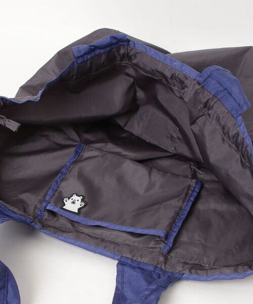 CALIFORNIA OUTFITTERS（カリフォルニア アウトフィッターズ）の「4E64-NK 【Mr. Welldone】ポケットベア ナイロン 巾着 トート バッグ（トートバッグ・レディース・グレー/ターコイズブルー・ONESIZE）」の19枚目の写真