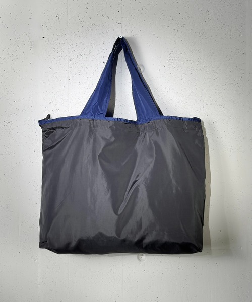CALIFORNIA OUTFITTERS（カリフォルニア アウトフィッターズ）の「4E64-NK 【Mr. Welldone】ポケットベア ナイロン 巾着 トート バッグ（トートバッグ・レディース・グレー/ターコイズブルー・ONESIZE）」の9枚目の写真