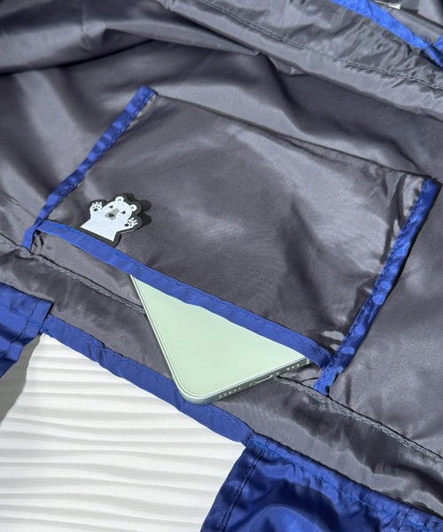 CALIFORNIA OUTFITTERS（カリフォルニア アウトフィッターズ）の「4E64-NK 【Mr. Welldone】ポケットベア ナイロン 巾着 トート バッグ（トートバッグ・レディース・グレー/ターコイズブルー・ONESIZE）」の15枚目の写真