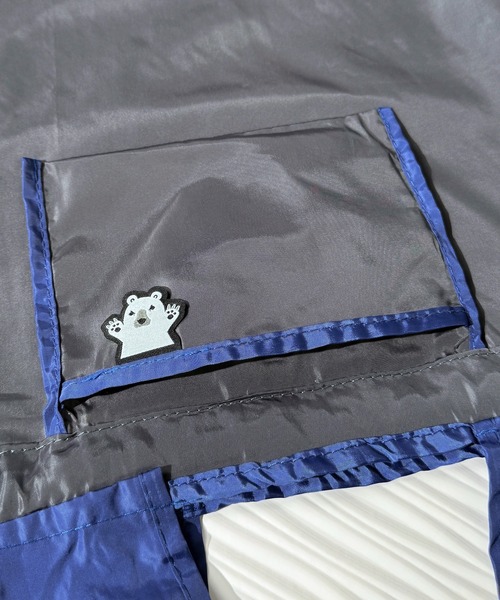 CALIFORNIA OUTFITTERS（カリフォルニア アウトフィッターズ）の「4E64-NK 【Mr. Welldone】ポケットベア ナイロン 巾着 トート バッグ（トートバッグ・レディース・グレー/ターコイズブルー・ONESIZE）」の16枚目の写真