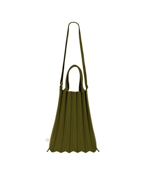 PLEATSMAMA(プリーツママ)の「【PLEATSMAMA(プリーツママ)】HARDSHELL BAG(トートバッグ・レディース・ダークグレー/ネイビー/ブラック/カーキ・FREE)」の1枚目の写真