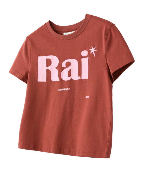 RAIMENT（レイメント）の「エッセンシャル RAI ロゴ ソリッド 半袖Tシャツ_ブリックレッド（Tシャツ/カットソー・メンズ・その他・WS/MEDIUM/LARGE/X-LARGE）」の4枚目の写真