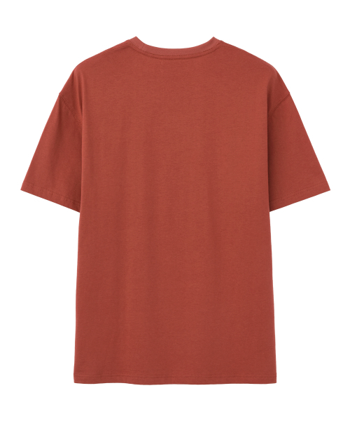 RAIMENT（レイメント）の「エッセンシャル RAI ロゴ ソリッド 半袖Tシャツ_ブリックレッド（Tシャツ/カットソー・メンズ・その他・WS/MEDIUM/LARGE/X-LARGE）」の8枚目の写真