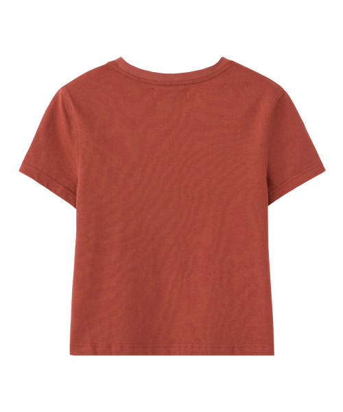 RAIMENT（レイメント）の「エッセンシャル RAI ロゴ ソリッド 半袖Tシャツ_ブリックレッド（Tシャツ/カットソー・メンズ・その他・WS/MEDIUM/LARGE/X-LARGE）」の15枚目の写真