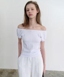 Lucy cap sleeve tee (white)