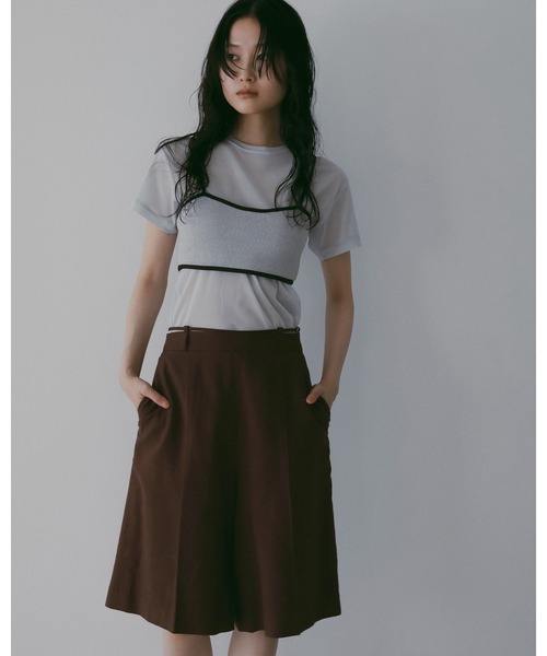 anuke(アンヌーク)の「Cupin Knit Bustier(その他トップス・レディース・ブラウン/ブルー系その他/クリーム/ブラック・FREE)」の13枚目の写真