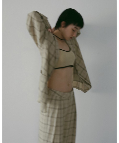 anuke(アンヌーク)の「Cupin Knit Bustier(その他トップス・レディース・ブラウン/ブルー系その他/クリーム/ブラック・FREE)」の20枚目の写真