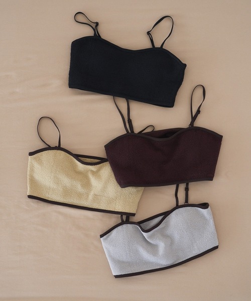 anuke(アンヌーク)の「Cupin Knit Bustier(その他トップス・レディース・ブラウン/ブルー系その他/クリーム/ブラック・FREE)」の6枚目の写真
