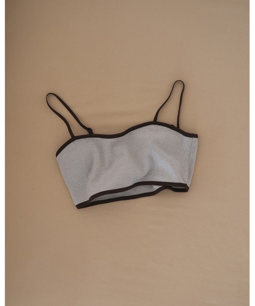 anuke(アンヌーク)の「Cupin Knit Bustier(その他トップス・レディース・ブラウン/ブルー系その他/クリーム/ブラック・FREE)」の10枚目の写真