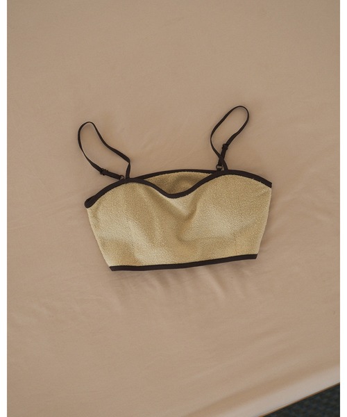 anuke(アンヌーク)の「Cupin Knit Bustier(その他トップス・レディース・ブラウン/ブルー系その他/クリーム/ブラック・FREE)」の12枚目の写真