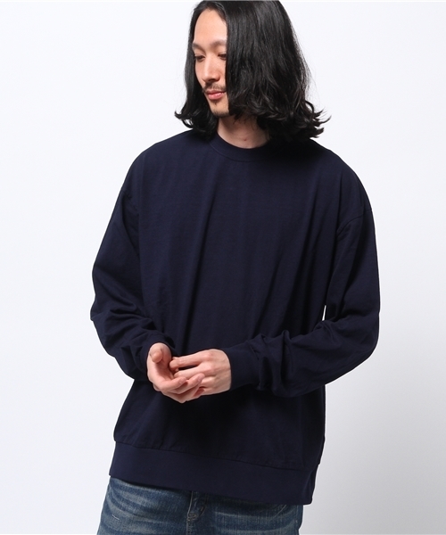BEAMS T(ビームスティー)の「HEAVYWEIGHT COLLECTIONS / ソリッド ロングスリーブ Tシャツ 16SS(Tシャツ/カットソー・メンズ・ホワイト/ブラック/レッド系その他/ネイビー/シルバー・LARGE/SMALL/MEDIUM/X-LARGE)」の3枚目の写真