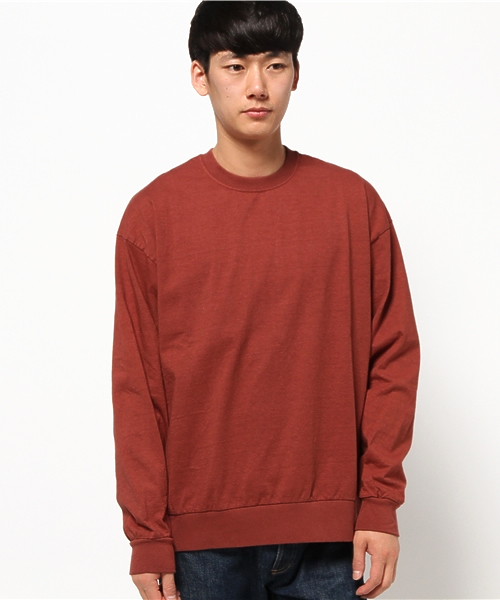 BEAMS T(ビームスティー)の「HEAVYWEIGHT COLLECTIONS / ソリッド ロングスリーブ Tシャツ 16SS(Tシャツ/カットソー・メンズ・ホワイト/ブラック/レッド系その他/ネイビー/シルバー・LARGE/SMALL/MEDIUM/X-LARGE)」の4枚目の写真