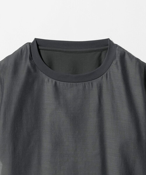 A DAY IN THE LIFE UNITED ARROWS(アデイインザライフユナイテッドアローズ)の「オーガンジー レイヤードカットソー <A DAY IN THE LIFE>(Tシャツ/カットソー・レディース・ライム/ネイビー/ホワイト/ダークグレー・FREE)」の21枚目の写真