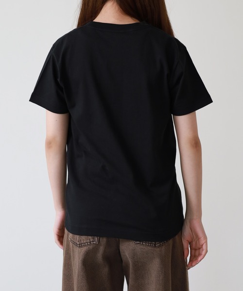 FUNALIVE(ファンアライブ)の「コットン100% 無地Tシャツ 6.2oz 半袖(Tシャツ/カットソー・レディース・ブラック・M)」の10枚目の写真