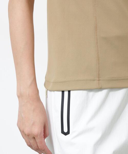 PING(ピン)の「【PING APPAREL】スーパーシェルター06半袖ハイネックシャツ <GOLD> (LADIES)(Tシャツ/カットソー・レディース・ベージュ/ホワイト/ブラック・S/M/LL/L)」の7枚目の写真
