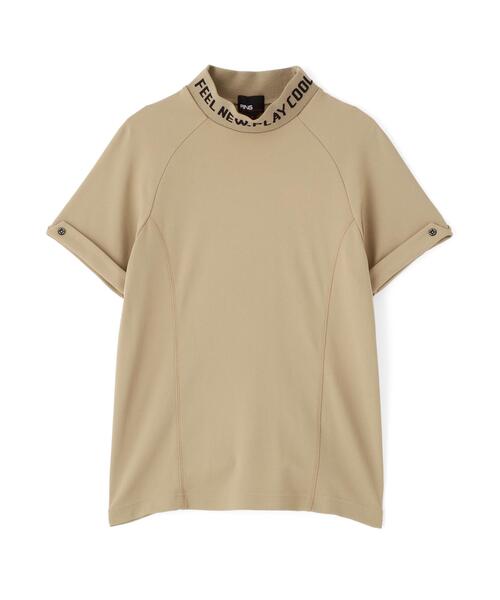 PING(ピン)の「【PING APPAREL】スーパーシェルター06半袖ハイネックシャツ <GOLD> (LADIES)(Tシャツ/カットソー・レディース・ベージュ/ホワイト/ブラック・S/M/LL/L)」の8枚目の写真