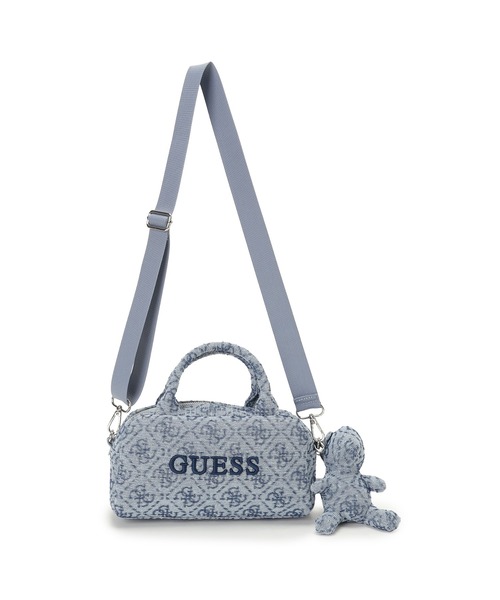 Guess(ゲス)の「SPONGE Crossbody Bag ショルダーバッグ(ショルダーバッグ・レディース・ベージュ系その他/ブルー系その他・ONE SIZE)」の8枚目の写真