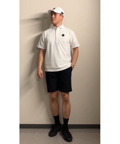 BRIEFING(ブリーフィング)の「【BRIEFING GOLF/ブリーフィングゴルフ】MEN’S DRY PILE WC SHIRT RF(Tシャツ/カットソー・メンズ・ブラック/ホワイト/グレー・L/M)」の2枚目の写真