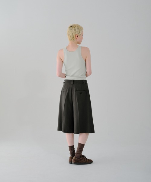 lit(リット)の「Double Tuck Half Pants(その他パンツ・レディース・チャコールグレー・FREE)」の13枚目の写真