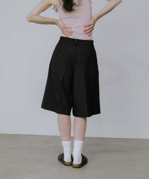 lit(リット)の「Double Tuck Half Pants(その他パンツ・レディース・チャコールグレー・FREE)」の20枚目の写真