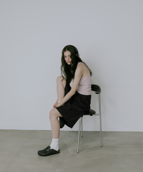 lit(リット)の「Double Tuck Half Pants(その他パンツ・レディース・チャコールグレー・FREE)」の21枚目の写真