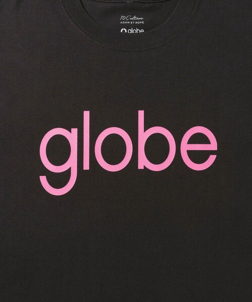 ADAM ET ROPE'(アダムエロペ)の「【globe × 10Culture for ADAM ET ROPE'】globe TEE(Tシャツ/カットソー・メンズ・ホワイト/ブラック・M/L/XL)」の7枚目の写真