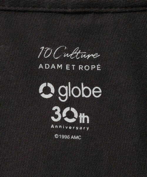 ADAM ET ROPE'(アダムエロペ)の「【globe × 10Culture for ADAM ET ROPE'】globe TEE(Tシャツ/カットソー・メンズ・ホワイト/ブラック・M/L/XL)」の14枚目の写真