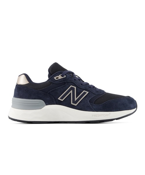 NEW BALANCE（ニューバランス）の「Walking Fresh Foam X 880 v7（スニーカー・レディース・ネイビー/ナチュラル/ブラック・23.0cm/23.5cm/25.0cm/25.5cm/22.5cm/24.5cm/24.0cm）」の3枚目の写真