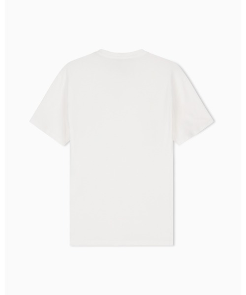 ARMANI EXCHANGE(アルマーニエクスチェンジ)の「【A|X アルマーニ エクスチェンジ】ボックスロゴ スリムフィット 半袖クルーネックTシャツ/SLIM(Tシャツ/カットソー・メンズ・ダークネイビー/オフホワイト・XX-LARGE/X-SMALL/X-LARGE/SMALL/MEDIUM/LARGE)」の4枚目の写真