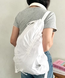 THE NORTH FACE(ザ・ノースフェイス)/超軽量 ナップサック ロゴプリント ドローストリングバッグ/BONNEY SR DRAWSTRING BAG