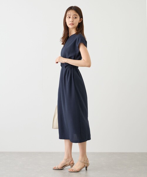 Jayro(ジャイロ)の「リネンライクスキッパーワンピース(ワンピース・レディース・ネイビー/ブルー系その他6/グレー系その他・M)」の11枚目の写真