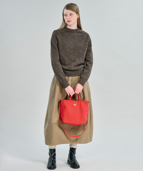 DANTON(ダントン)の「DANTON | 2WAYキャンバストート ORSAY MOYEN UNISEX(トートバッグ・レディース・レッド/ブラック/アイボリー・-)」の21枚目の写真