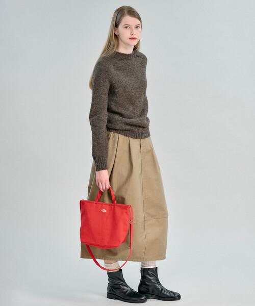 DANTON(ダントン)の「DANTON | 2WAYキャンバストート ORSAY MOYEN UNISEX(トートバッグ・レディース・レッド/ブラック/アイボリー・-)」の20枚目の写真