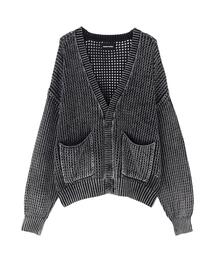 DANKE SCHON | 【WEB&DEPOT限定】DankeSchon/ダンケシェーン/CHEMICAL MESHKNIT CARDIGAN(カーディガン/ボレロ)