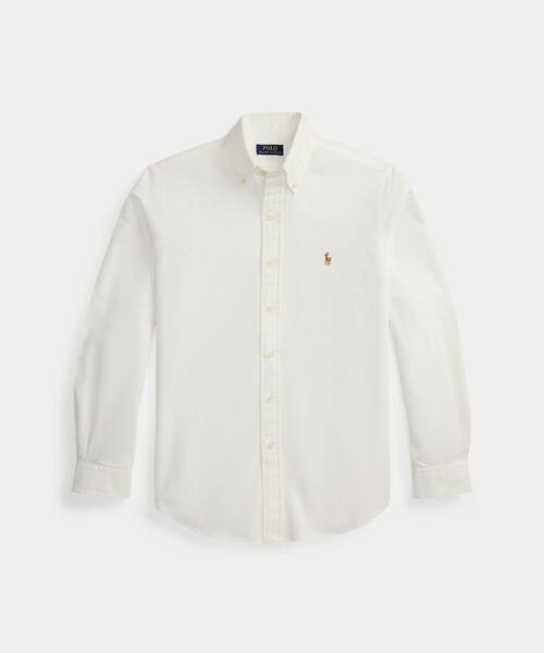 POLO RALPH LAUREN(ポロ ラルフ ローレン)の「アイコニック オックスフォード シャツ(シャツ/ブラウス・メンズ・ホワイト・L/M/S)」の8枚目の写真