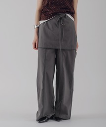 MUHET | 【set item】assorted layered skirt & easy pants set / アソートレイヤードスカート&イージーパンツセット(その他パンツ)