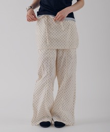 【set item】assorted layered skirt & easy pants set / アソートレイヤードスカート＆イージーパンツセット