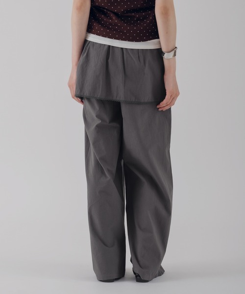 MUHET(ミュエータ)の「【set item】assorted layered skirt & easy pants set / アソートレイヤードスカート&イージーパンツセット(その他パンツ・レディース・グレー/オフホワイト/ネイビー・LARGE/SMALL/MEDIUM)」の18枚目の写真