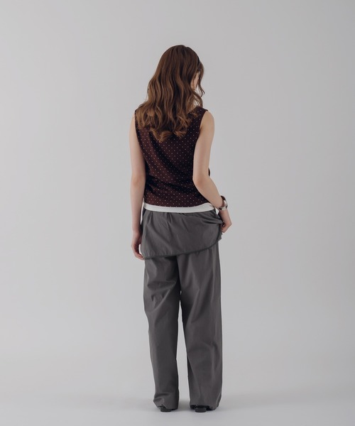 MUHET(ミュエータ)の「【set item】assorted layered skirt & easy pants set / アソートレイヤードスカート&イージーパンツセット(その他パンツ・レディース・グレー/オフホワイト/ネイビー・LARGE/SMALL/MEDIUM)」の22枚目の写真