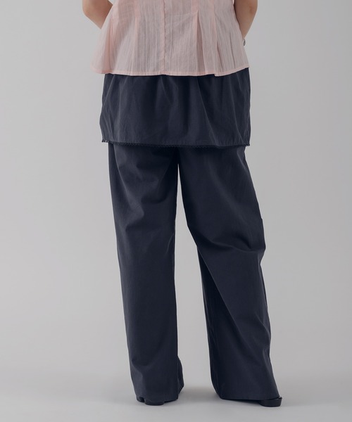 MUHET(ミュエータ)の「【set item】assorted layered skirt & easy pants set / アソートレイヤードスカート&イージーパンツセット(その他パンツ・レディース・グレー/オフホワイト/ネイビー・LARGE/SMALL/MEDIUM)」の8枚目の写真