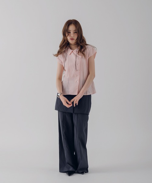MUHET(ミュエータ)の「【set item】assorted layered skirt & easy pants set / アソートレイヤードスカート&イージーパンツセット(その他パンツ・レディース・グレー/オフホワイト/ネイビー・LARGE/SMALL/MEDIUM)」の9枚目の写真