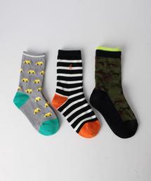 green label relaxing | 【KIDS】Boys 3P ソックス SS(ソックス/靴下)